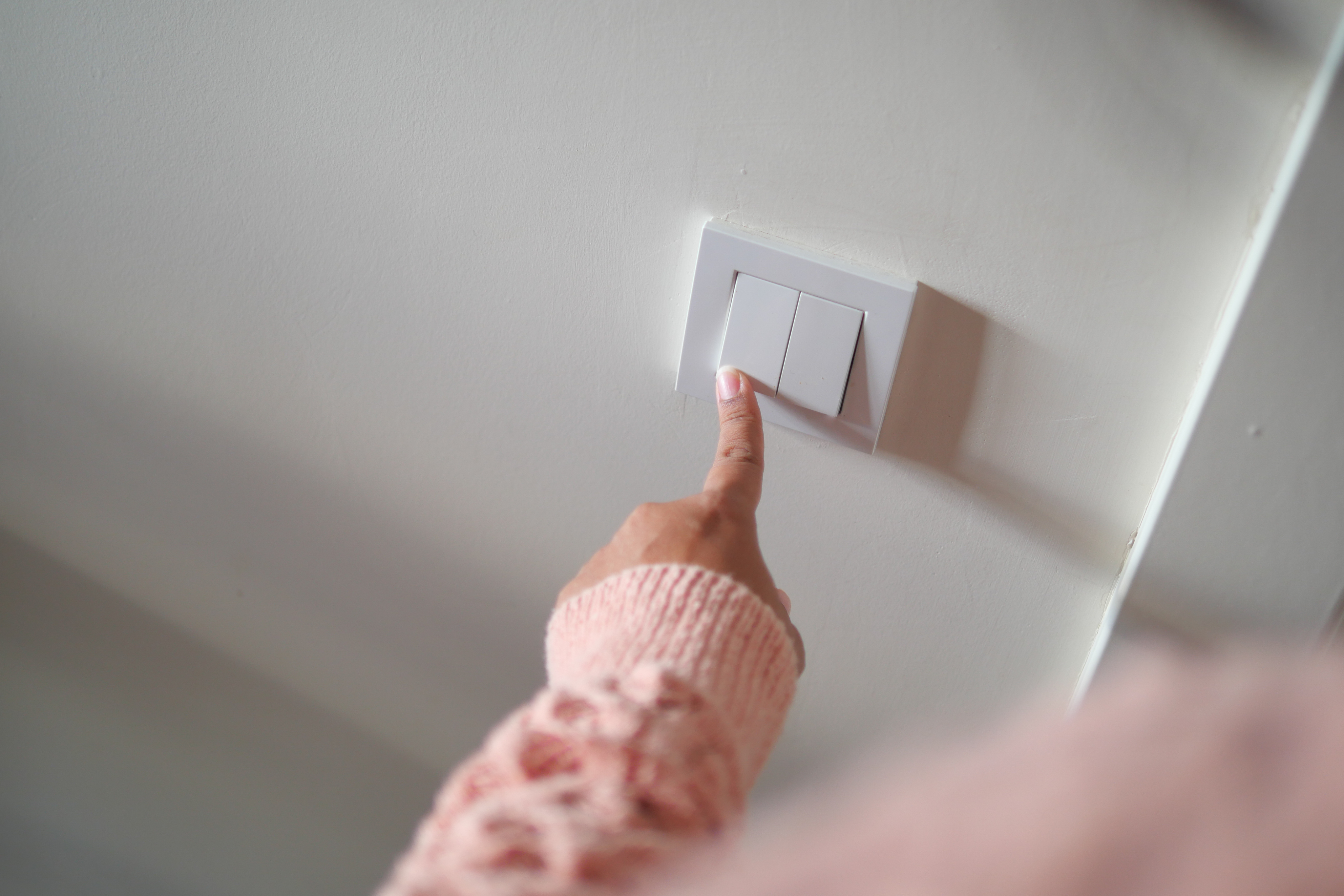 Electrician at work